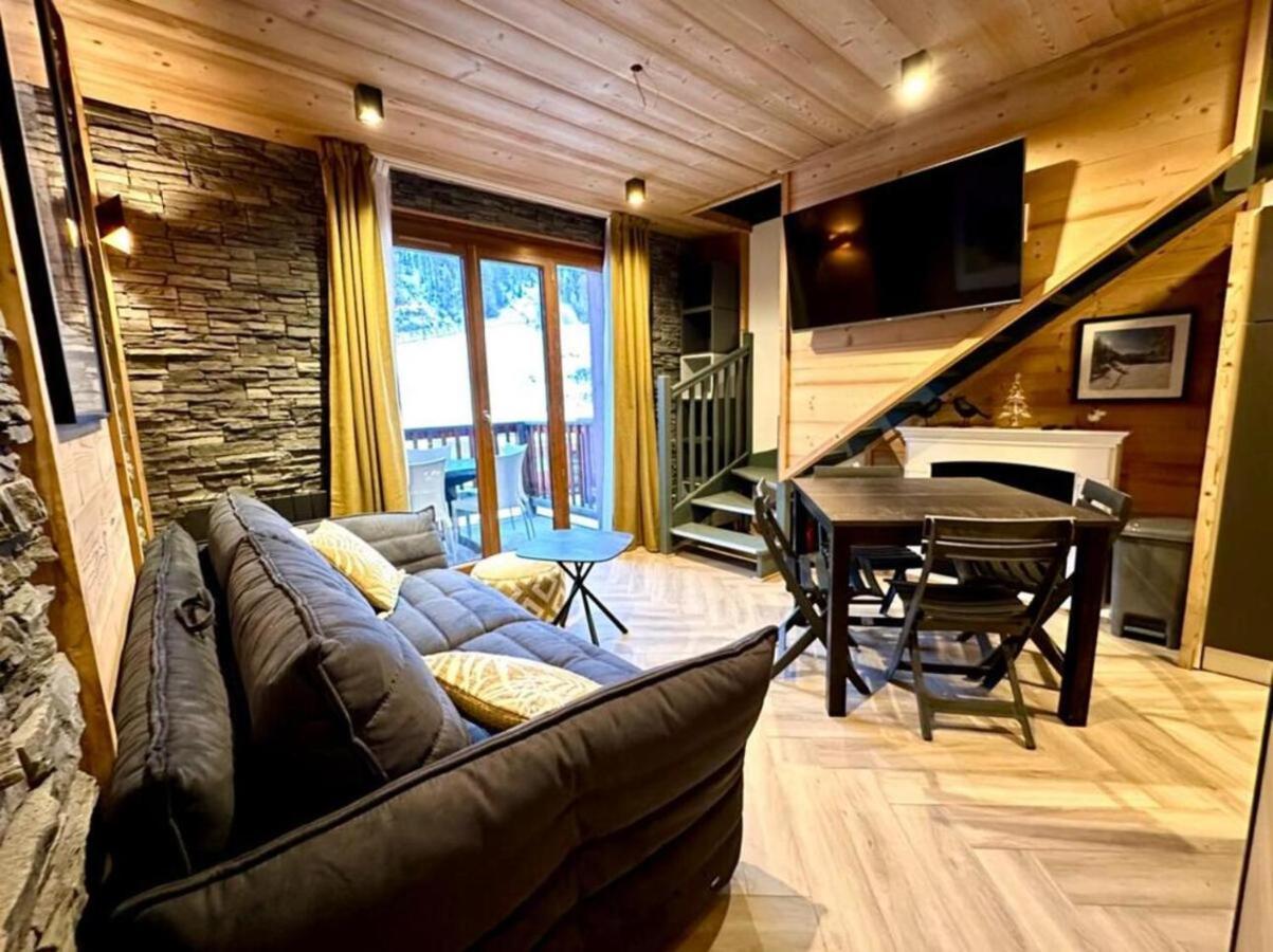 Duplex Renove - 2 Chambres 7 Personnes Vue Pistes 레오레스 외부 사진